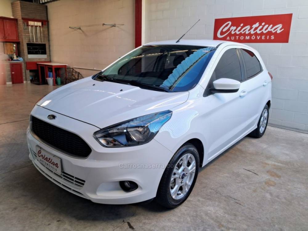 FORD - KA - 2014/2015 - Branca - R$ 41.900,00